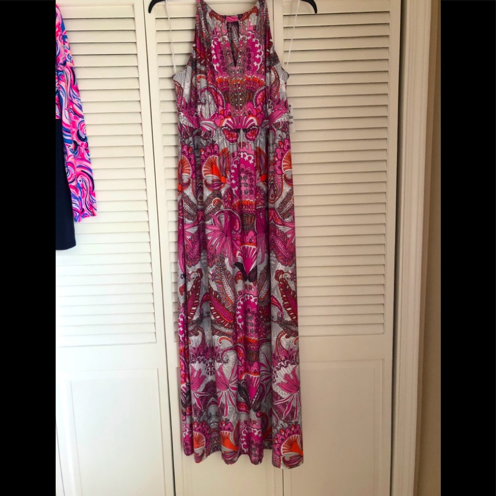 INC International Concepts maxi dress 1x BNWT